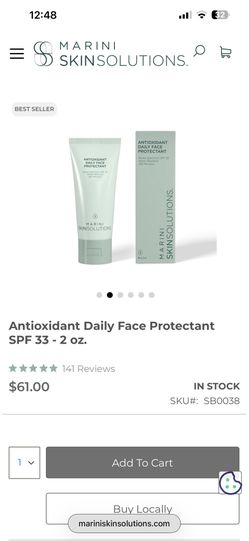 Jan Marini - Antioxidant Daily Face Protectant SPF 33 - 2 oz.