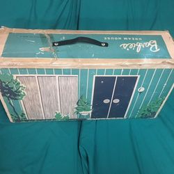 Vintage Cardboard Barbie Doll House 