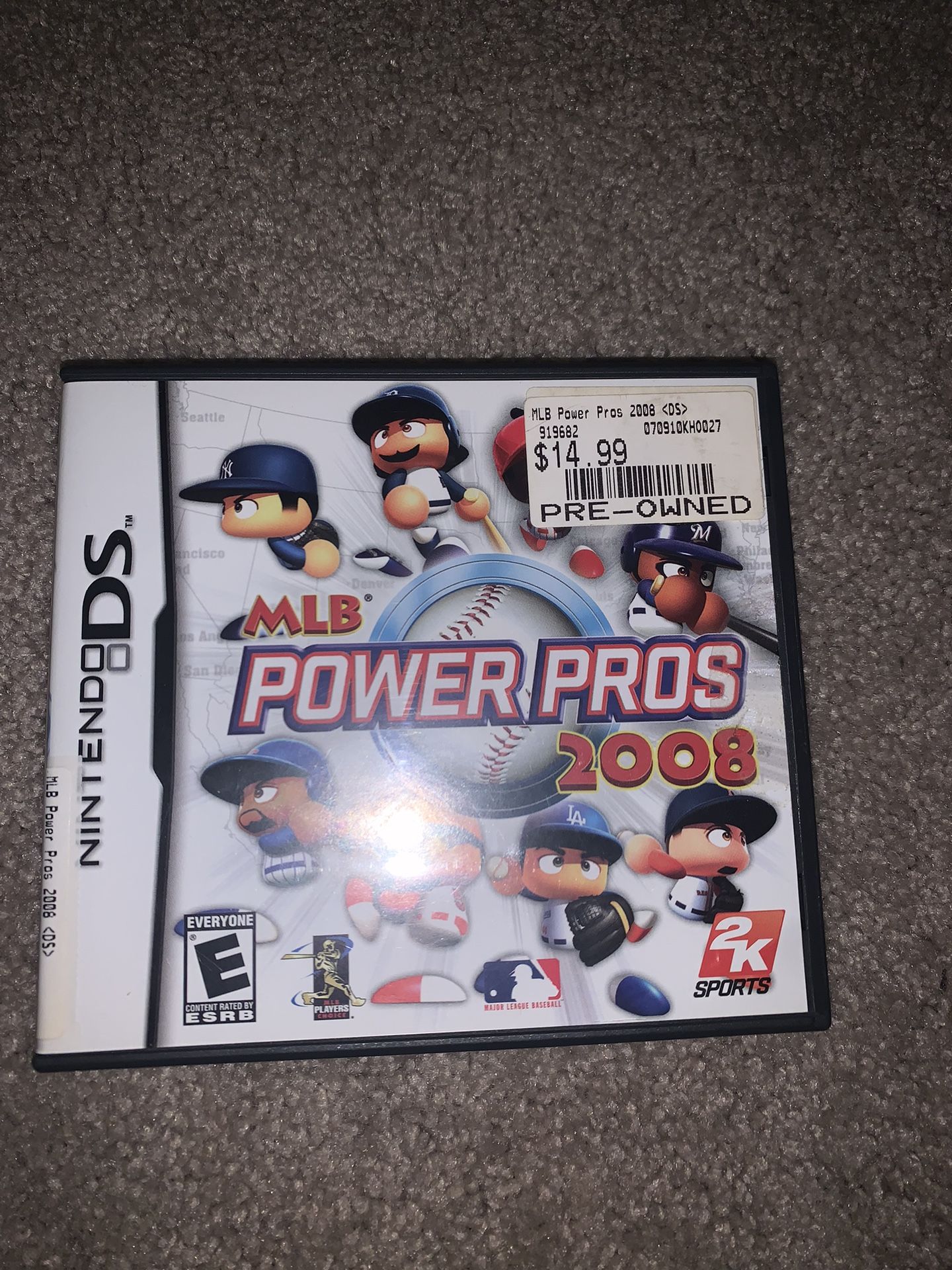 Nintendo DS MLB Power Pros 2008