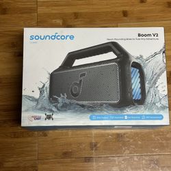 Soundcore Boom v2 ANKER Outdoor Speaker 80W Subwoofer IPX7 Waterproof Floatable
