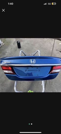 2013 2015Honda Civic Parts  rear truck lid camera 