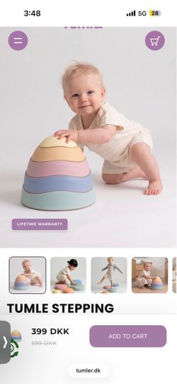 Tumle Stepping Stacking Toy