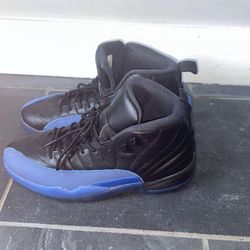 Jordan 12 Black and Blur