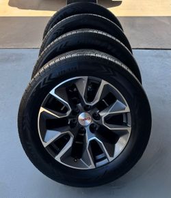 Take offs 🔥 Gmc Sierra Yukon Denali 20" Wheels and Newly Goodyear Tires 💯