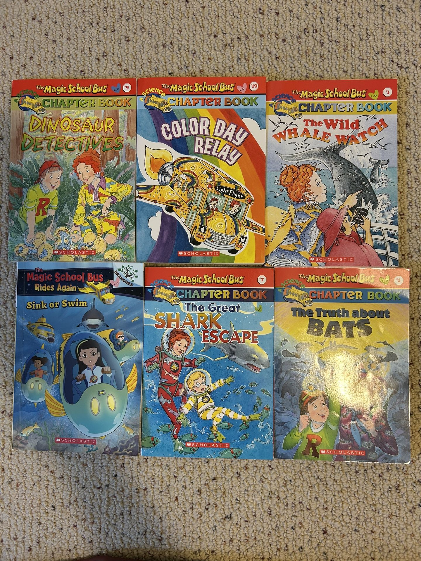 The Magic School Bus books