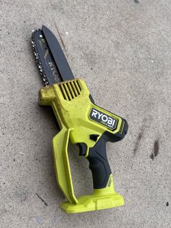 RYOBI ONE+ HP 18V Brushless 8 in. Battery Compact Pruning Mini Chainsaw (Tool Only)