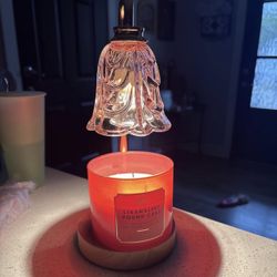 Pink tulip Candle Warmer lamp