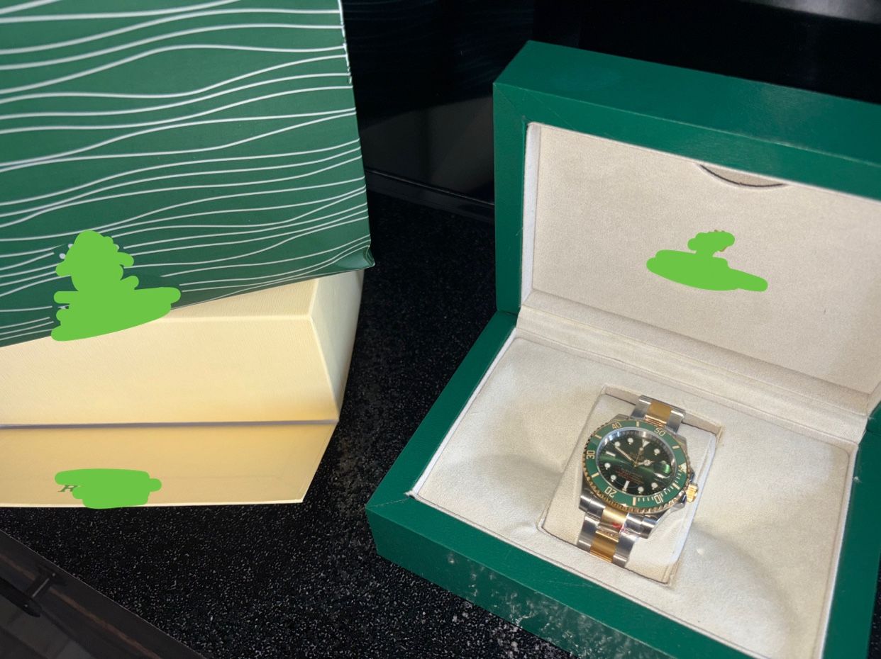 stainless steel watch