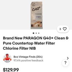 Pure & Clean G40+ Paragon Water System 