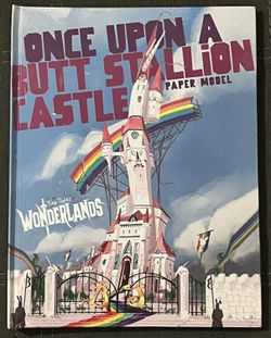 Tiny Tina’s Wonderlands once upon a butt stallion castle paper model - Brand New
