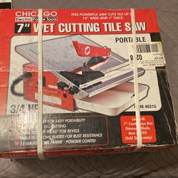Wet Cutting Tile Saw 