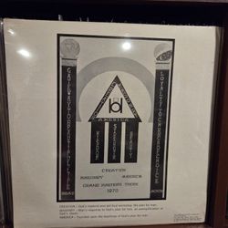 Creation Masonry America Grand Master's Theme 1970 Vinyl 