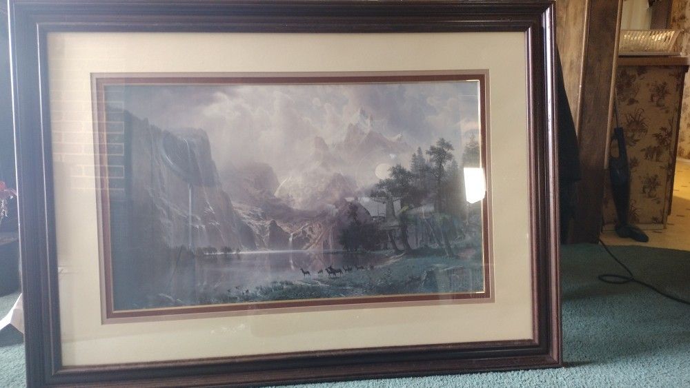 Large Framed Print ( Approximately 52x37 )