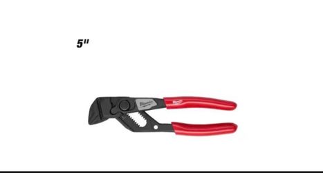 Milwaukee 5 in. Straight Jaw Pliers Wrench