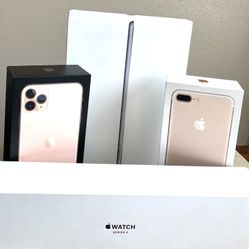 Apple Product Boxes 