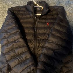 polo puffer jacket 