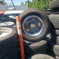 Rally wheels with tires 450