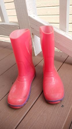Rain Boots For Girls Size 10 I Believe