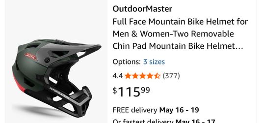 Full face Mountain Bike Helmet