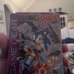 Sonic Chaos Game Gear Sega