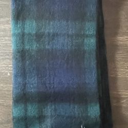 Heritage Traditions 100% Pure Wool Tartan Scarf, Black Watch, NWT