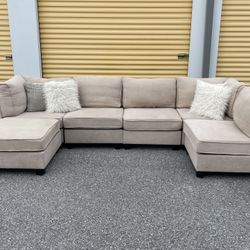 Sectional 63” x 125” x 63”