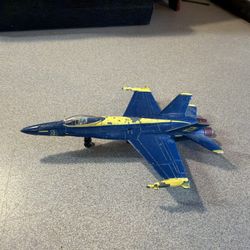  Revell 1990 Blue Angels F-18 Hornet Metal Die Cast 7in 