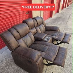 Beautiful Loveseat Recliner Sofa