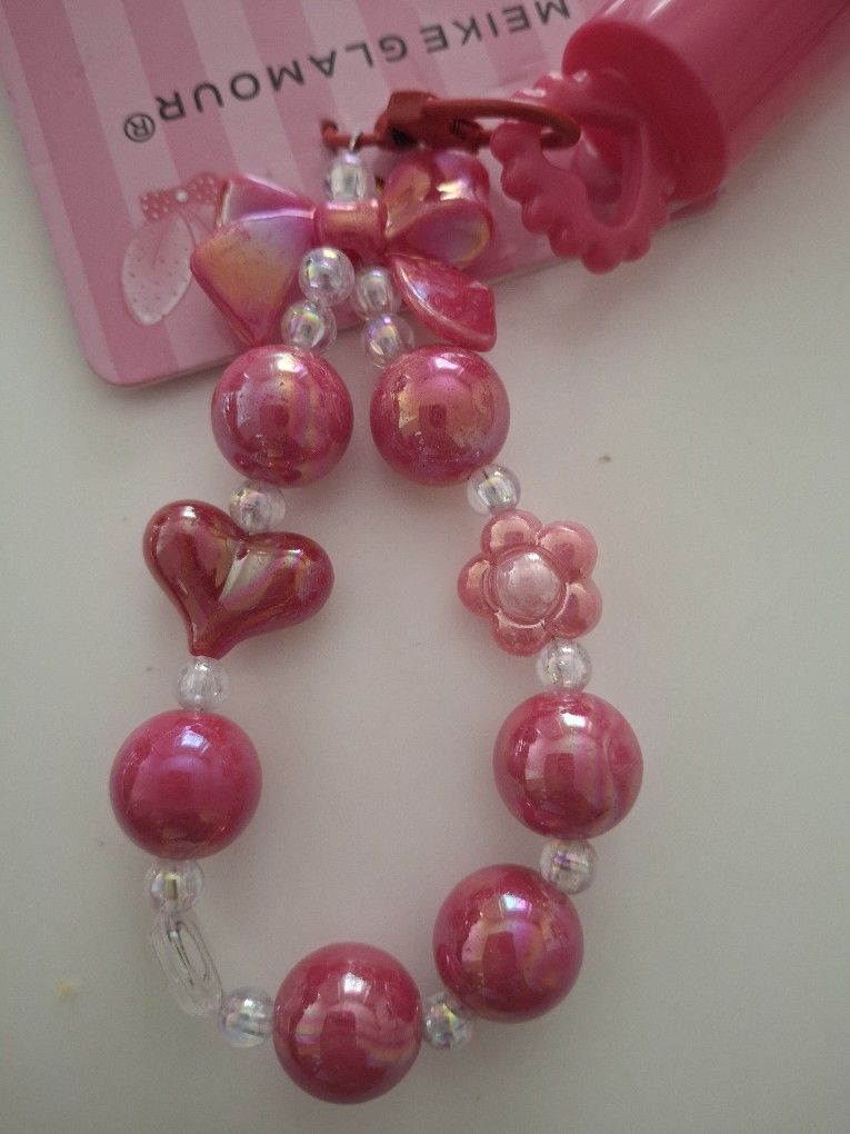 Meike Glamour Lip Gloss With Charm