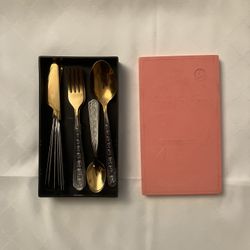 Rare Soviet Utensil Set 24 Pieces 