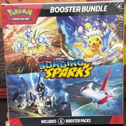Scarlet And Violet Surging Sparks Booster Packs Pokemon 