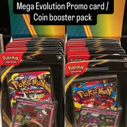 Pokemon Mega Evolution Promo Boosters (24)