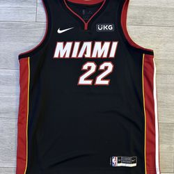 Men's Jimmy Butler Nike Miami Heat Icon Black Swingman Jersey Size 52 XL New w/ Tags