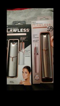 Bundle deal flawless facial hair remover and eyebrows pen