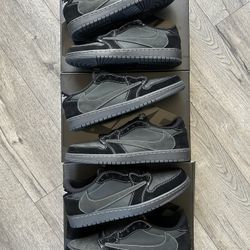 Jordan 1 Low OG SP Travis Scott Black Phantom 