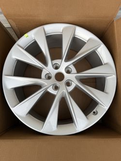 Tesla Model S 21x9 Twin Turbine Wheel Rim 1066520-00-B