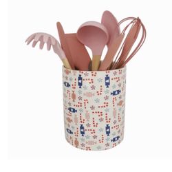 Holiday Cooking Utensils Holder 