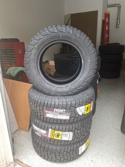 LT 275/65/18 all terrain tires