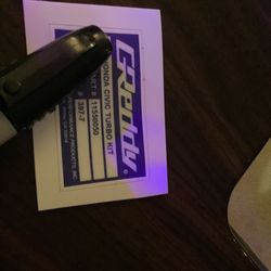 c.A.R.B. Sticker Jackson racing Greddy Turbo