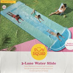 3 Lane Waterslide