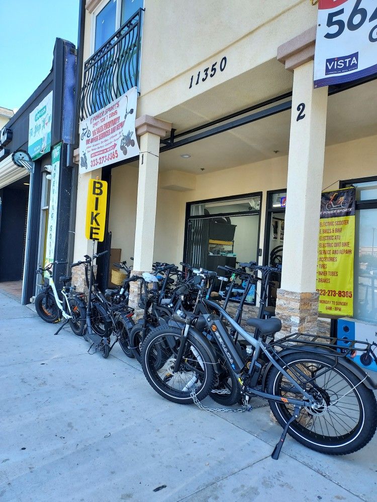 EBIKES AND SCOOTER