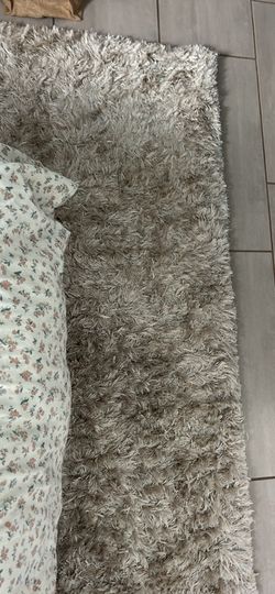 Savifeigh 6x9 Cream Shag Rug