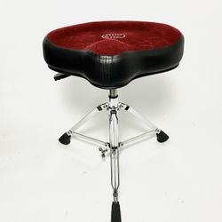 Roc N Soc Hydraulic Drum Throne Red