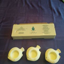 Partylite Aqua Pals Tealight Candle Holders