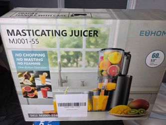 Euhomy MJ001-55 Masticating Juicer