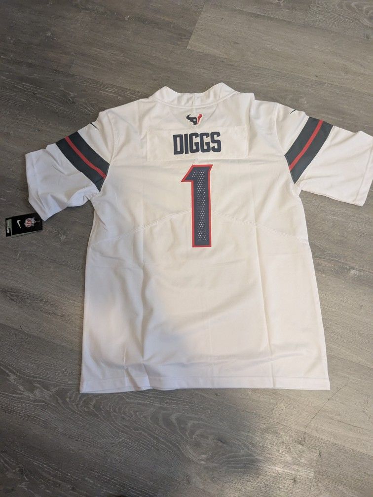 Stefon Diggs Nike Jersey Stitched White H Town