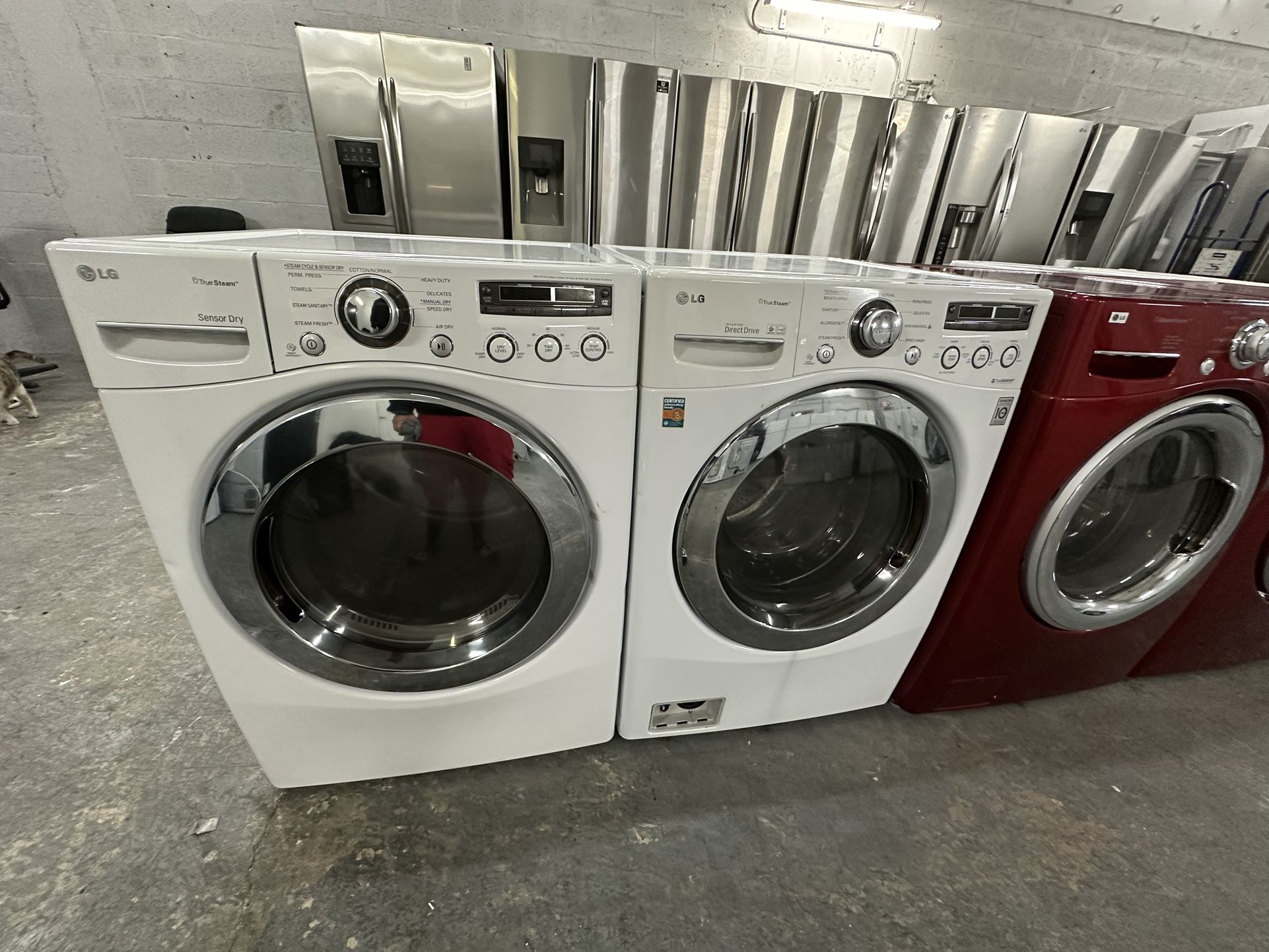 Lg Washer And Dryer Set 