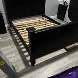 Black Queen Bed Frame