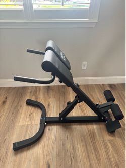 Adjustable Roman Chair / Hyperextension Bench – Like New – $75 OBO