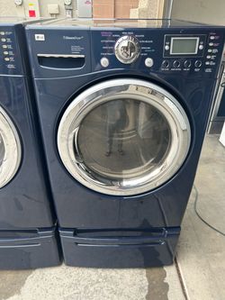 LG washer, and gas dryer